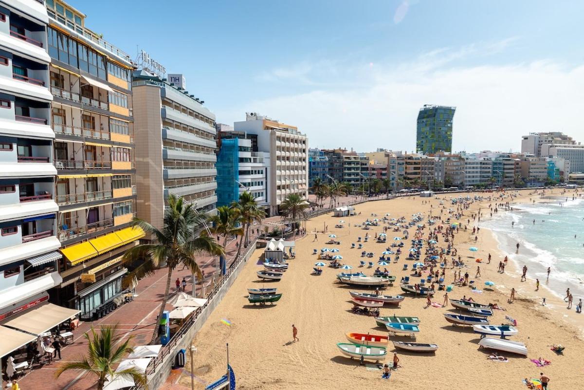 لاس بالماس دي غران كاناريا Lightbooking Canteras Beach Studio المظهر الخارجي الصورة