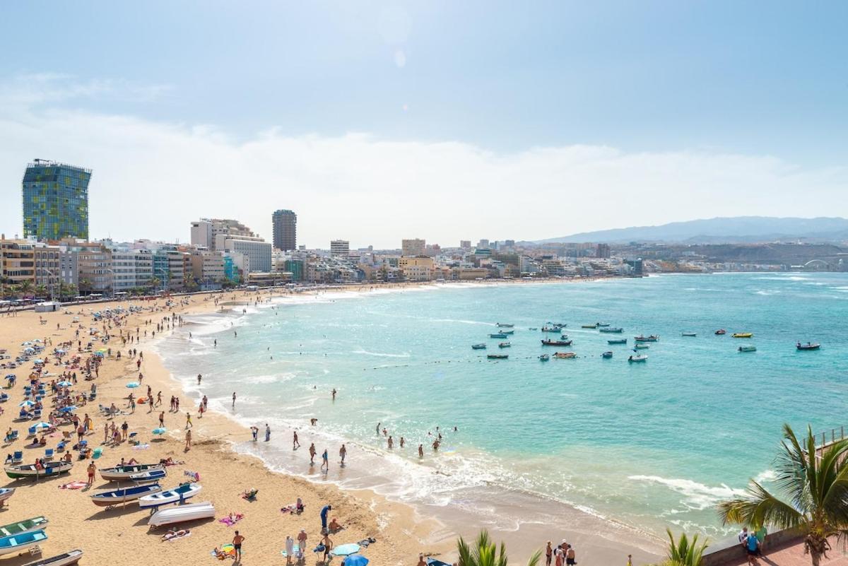 لاس بالماس دي غران كاناريا Lightbooking Canteras Beach Studio المظهر الخارجي الصورة